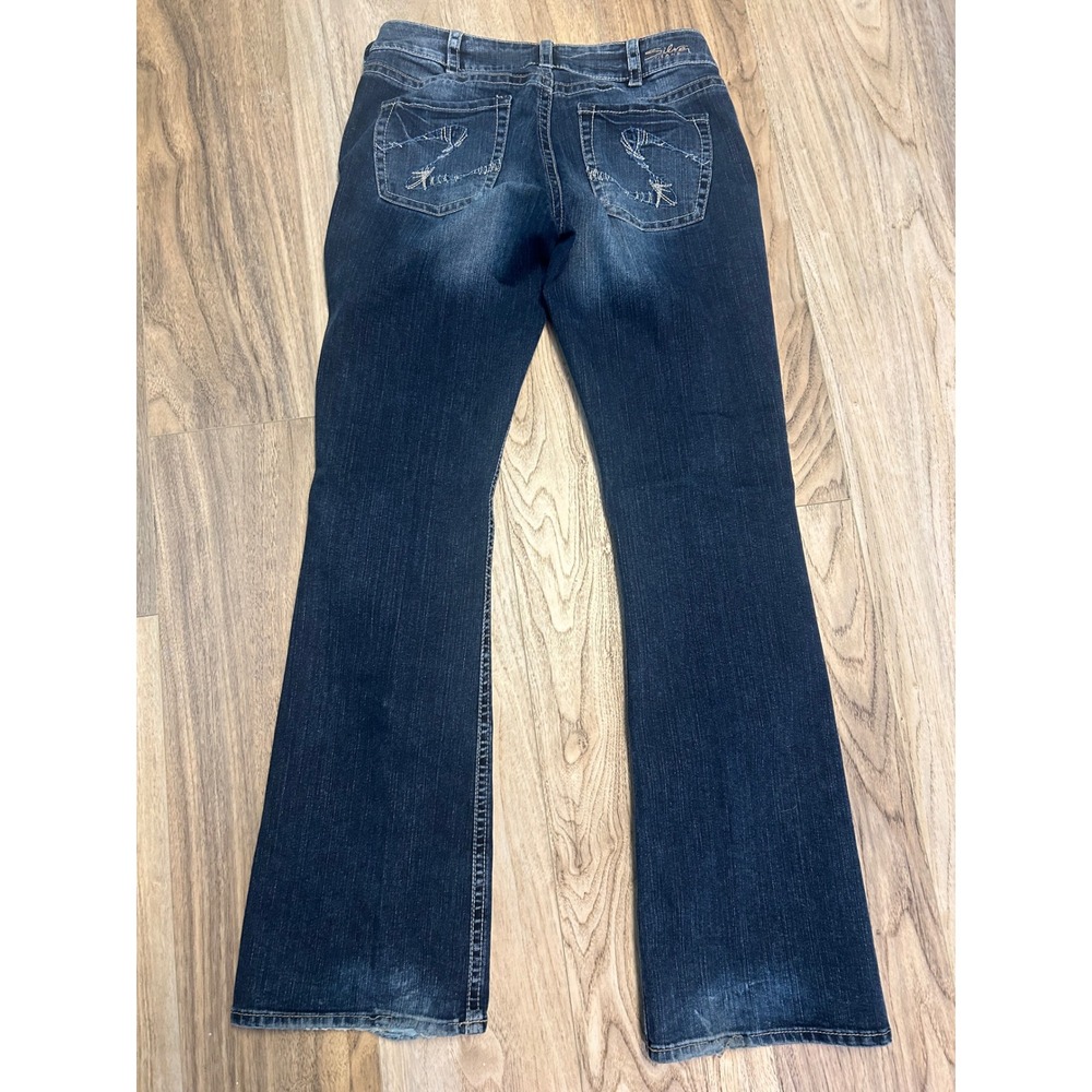 Silver Jeans Suki Mid Rise Bootcut Dark Wash Denim Jeans 31/34 L9916SAD428